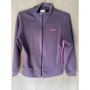 Vintage  Adidas Womens Purple/ Pink Multicolor Jacket Size Medium